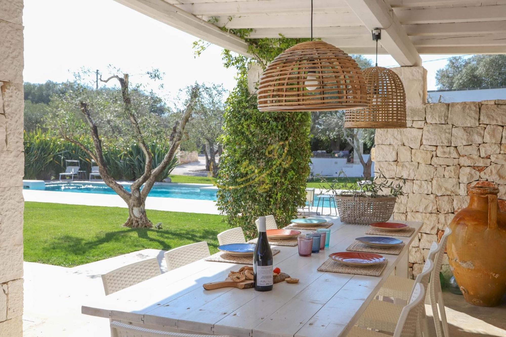 Td Dimora Del Giglio With Organic Garden With Pool Villa Ostuni Ngoại thất bức ảnh